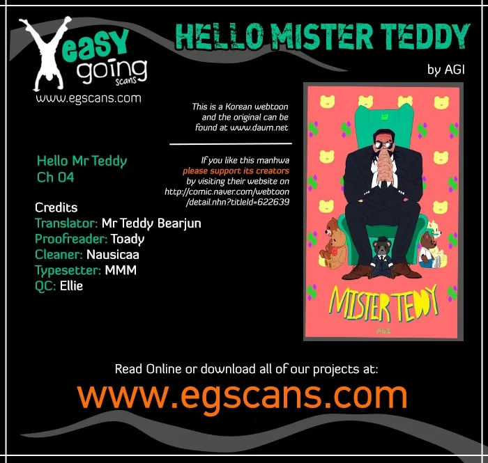 Hello Mr Teddy Chapter 4 page 1
