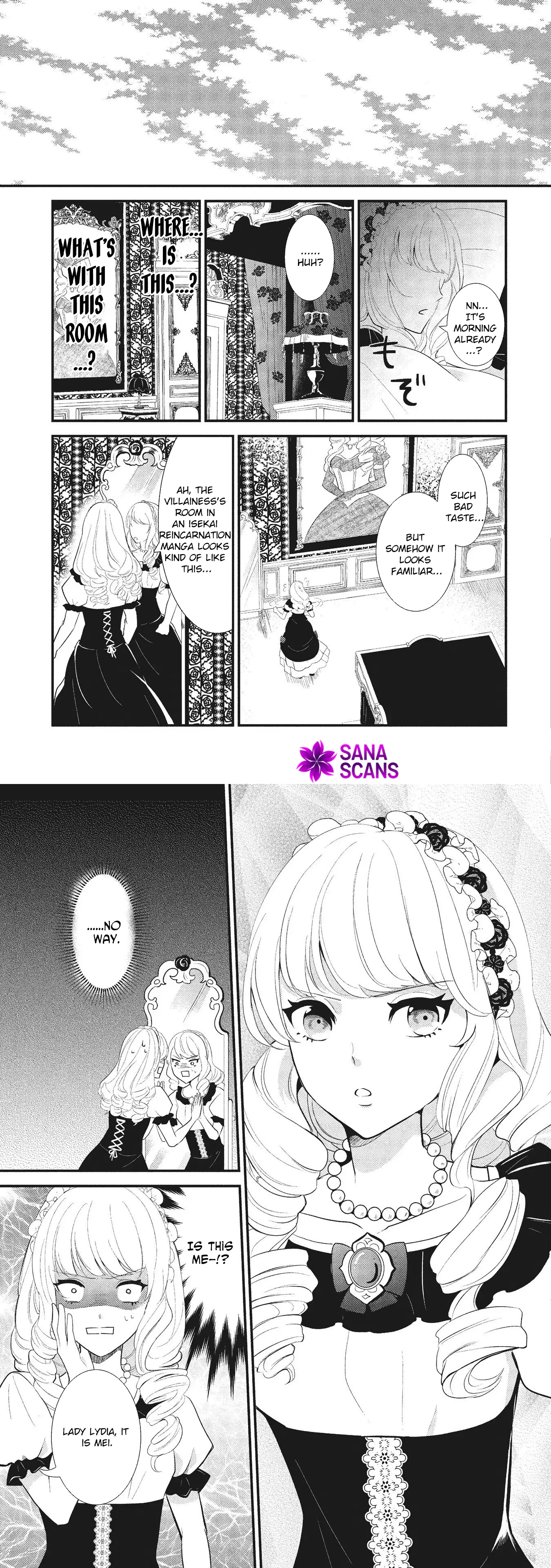 Reincarnated as the Villainess, but I'm More Loved Than the Heroine Chapter 1 page 3