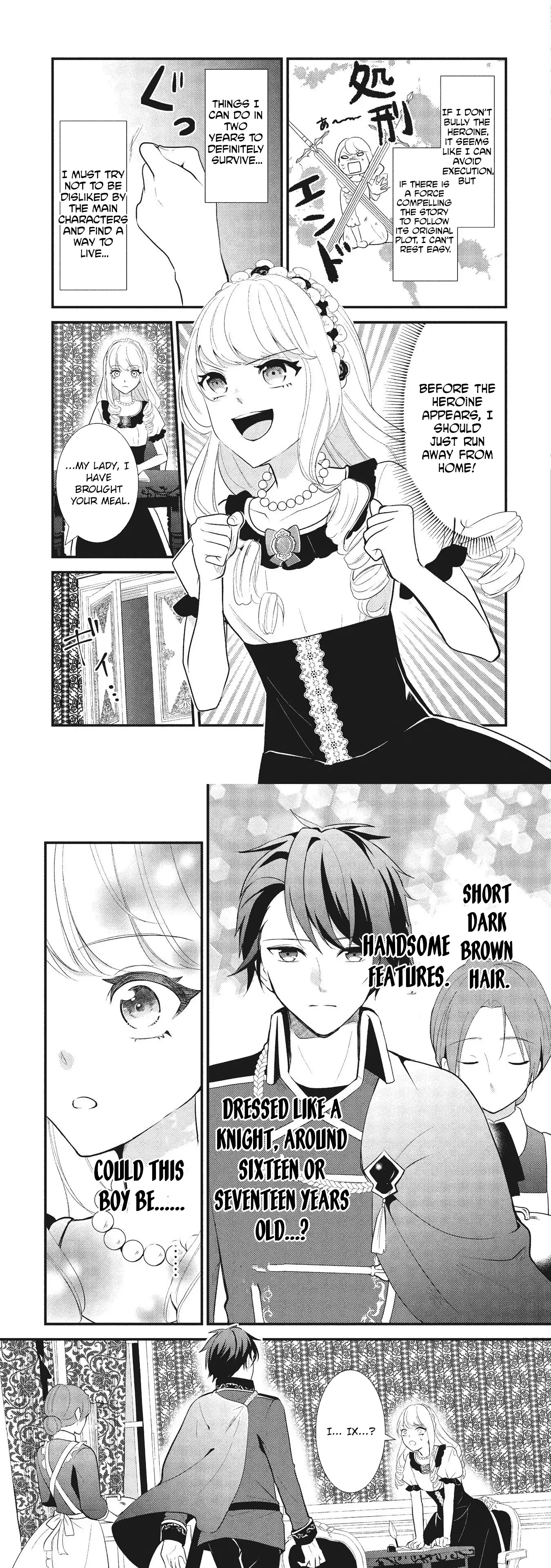 Reincarnated as the Villainess, but I'm More Loved Than the Heroine Chapter 1 page 6