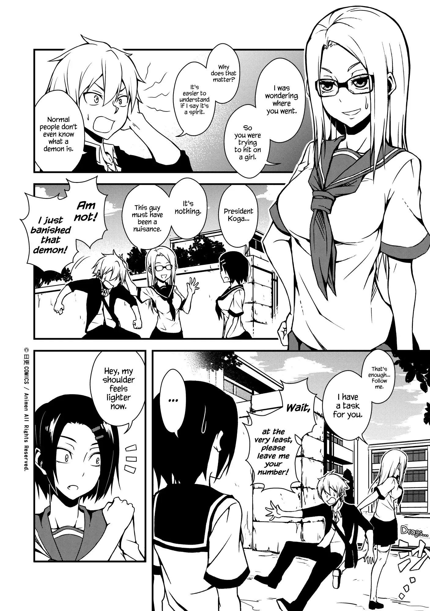 The Girl With Horns Chapter 1 page 6