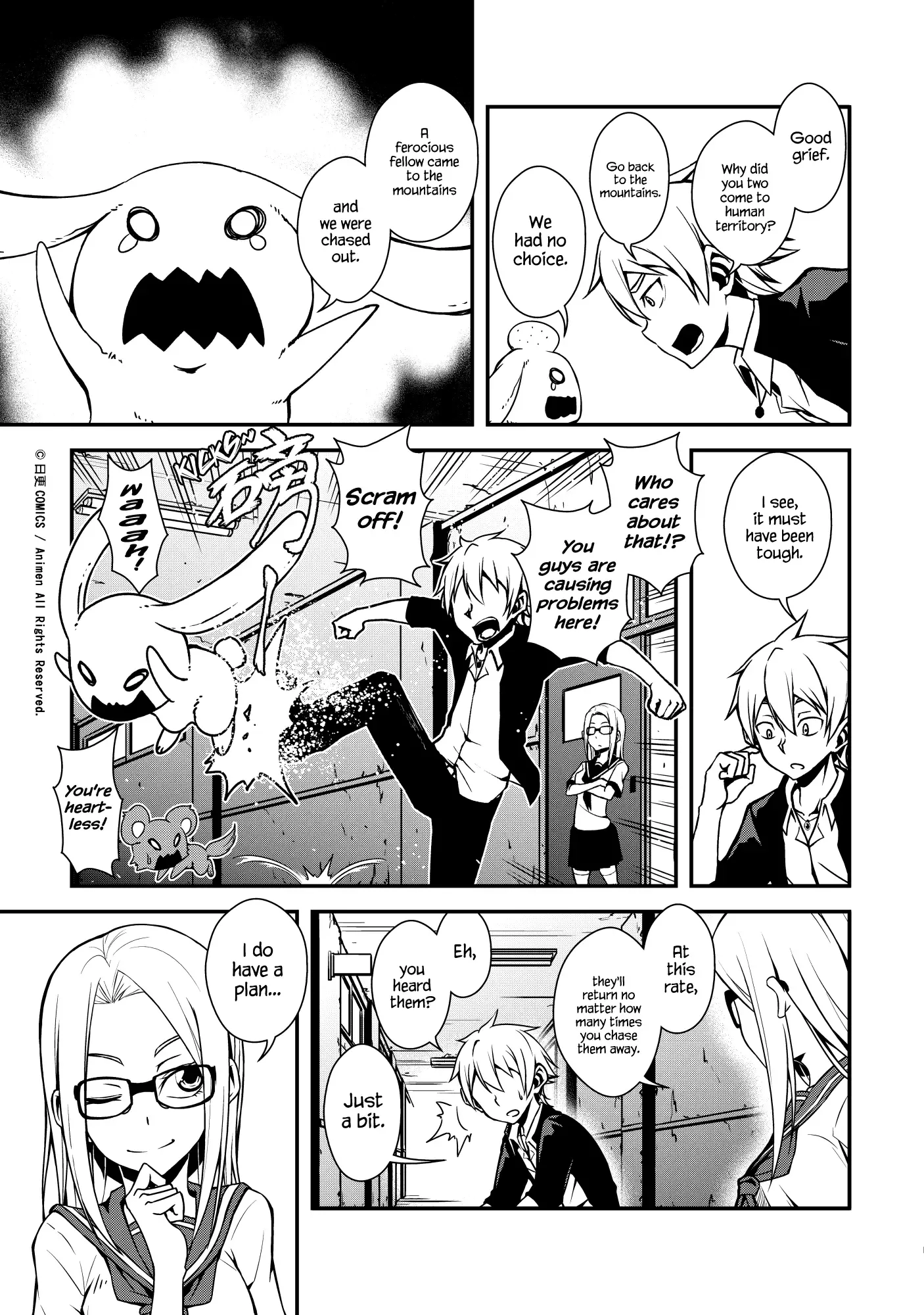 The Girl With Horns Chapter 1 page 9