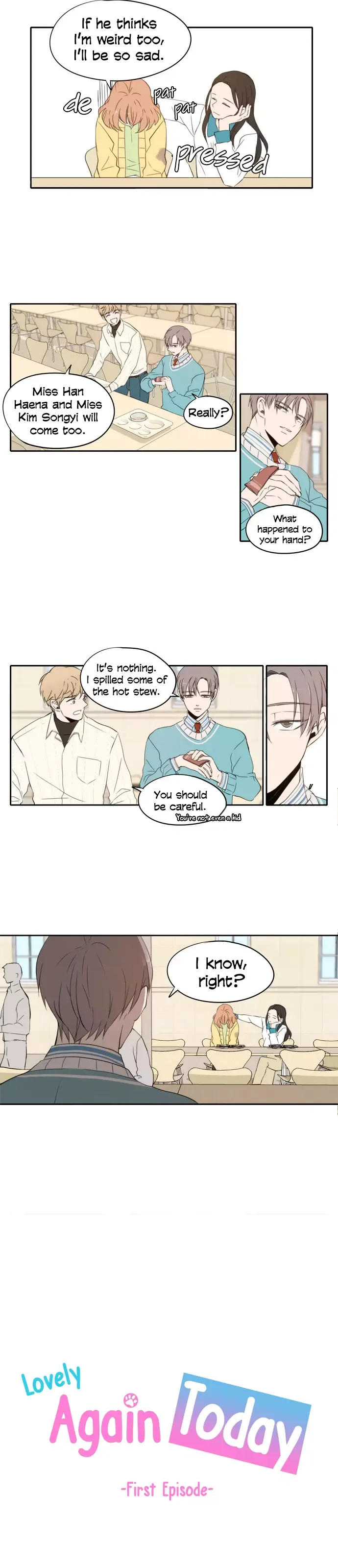Lovely Again Today Chapter 1 page 8