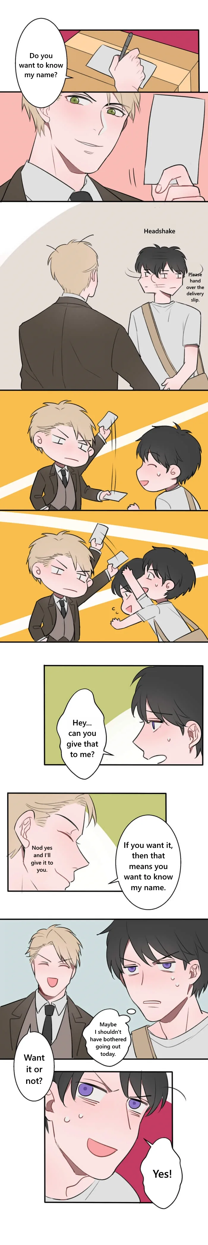 Delivery Boy Debacle Chapter 1 page 4