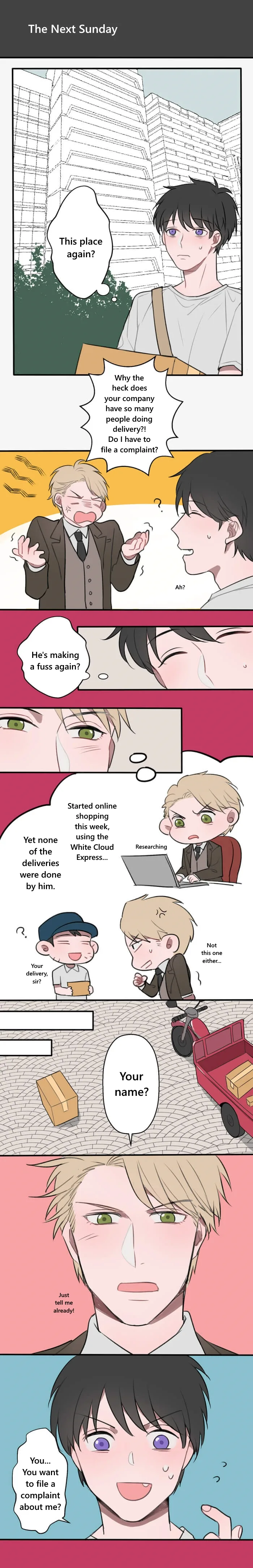 Delivery Boy Debacle Chapter 1 page 6
