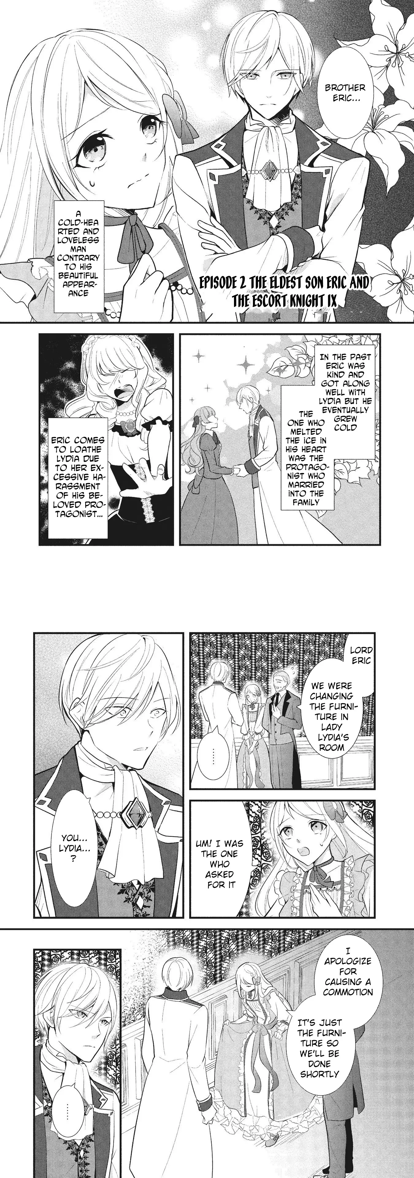 Reincarnated as the Villainess, but I'm More Loved Than the Heroine Chapter 2 page 1