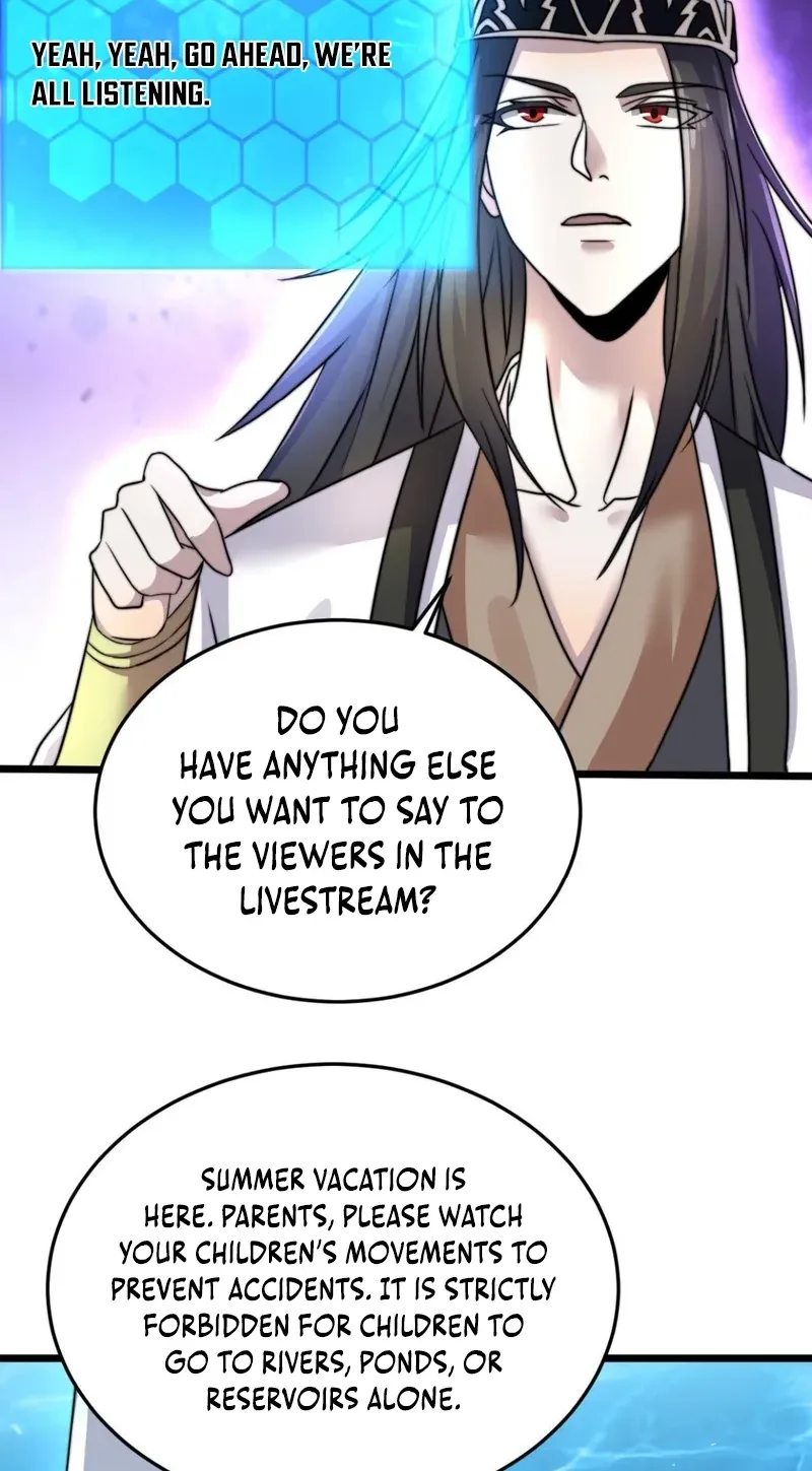 Starting a livestream in the underworld who dares to join the livestream Chapter 38 page 8