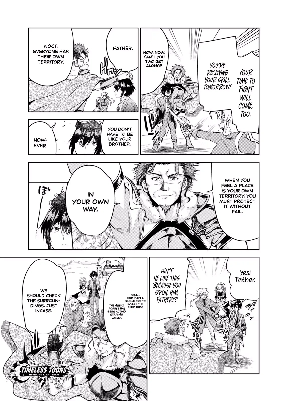 Reincarnated Noble's Omnipotent Domain Expansion ~Using the [Enlarge & Reduce] Skill Made It the Strongest Territory~ Chapter 1.1 page 9