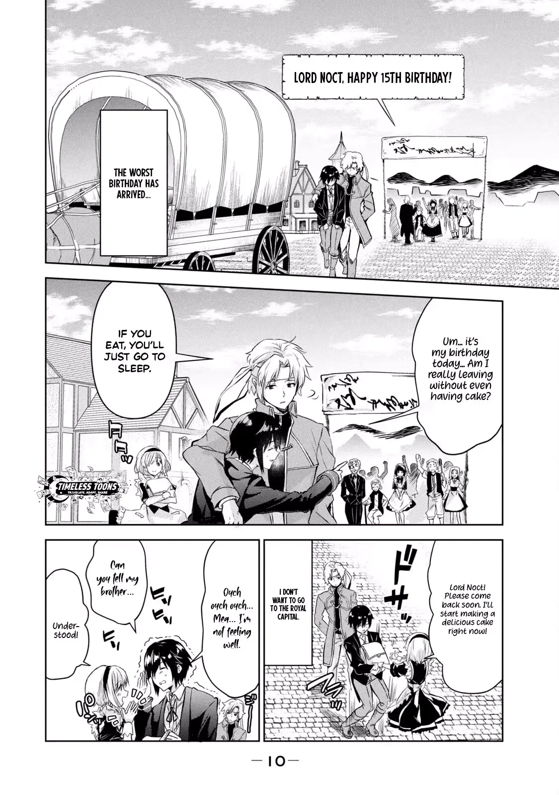 Reincarnated Noble's Omnipotent Domain Expansion ~Using the [Enlarge & Reduce] Skill Made It the Strongest Territory~ Chapter 1.1 page 12