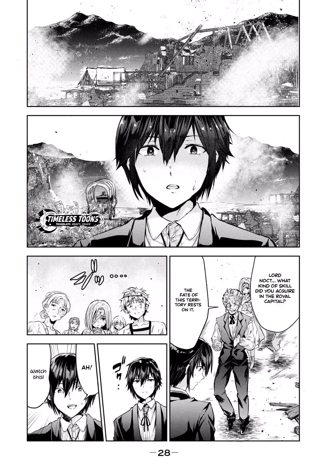 Reincarnated Noble's Omnipotent Domain Expansion ~Using the [Enlarge & Reduce] Skill Made It the Strongest Territory~ Chapter 1.2 page 5