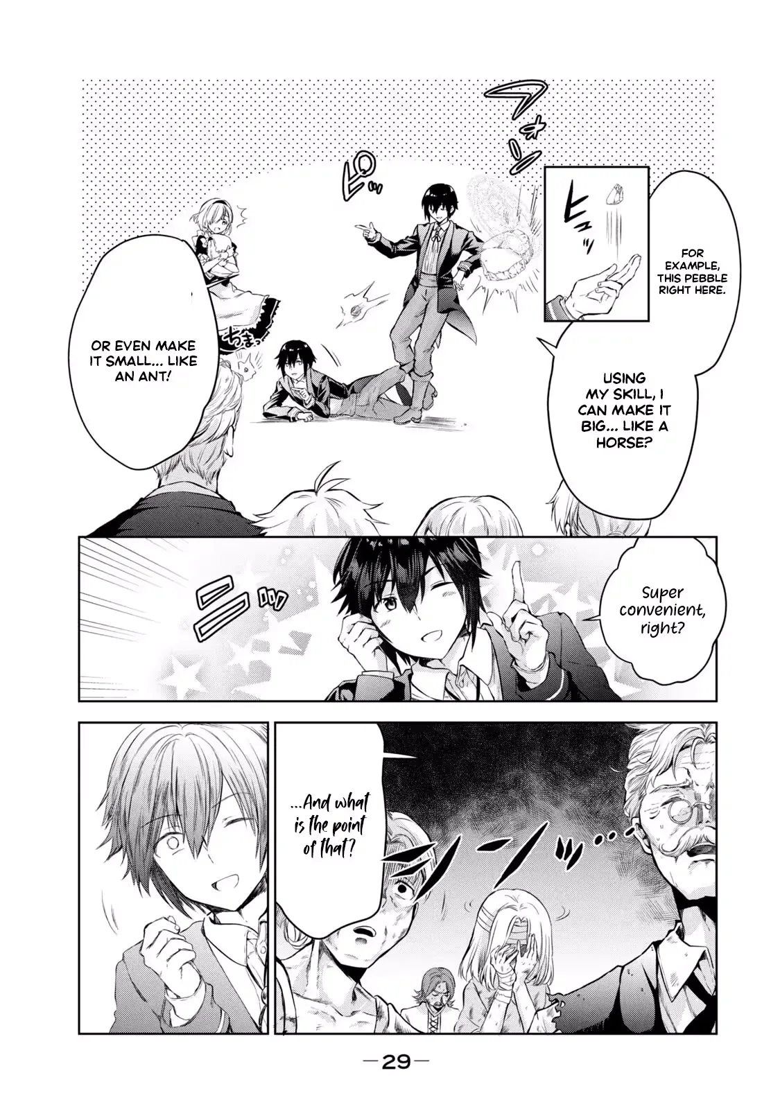 Reincarnated Noble's Omnipotent Domain Expansion ~Using the [Enlarge & Reduce] Skill Made It the Strongest Territory~ Chapter 1.2 page 6
