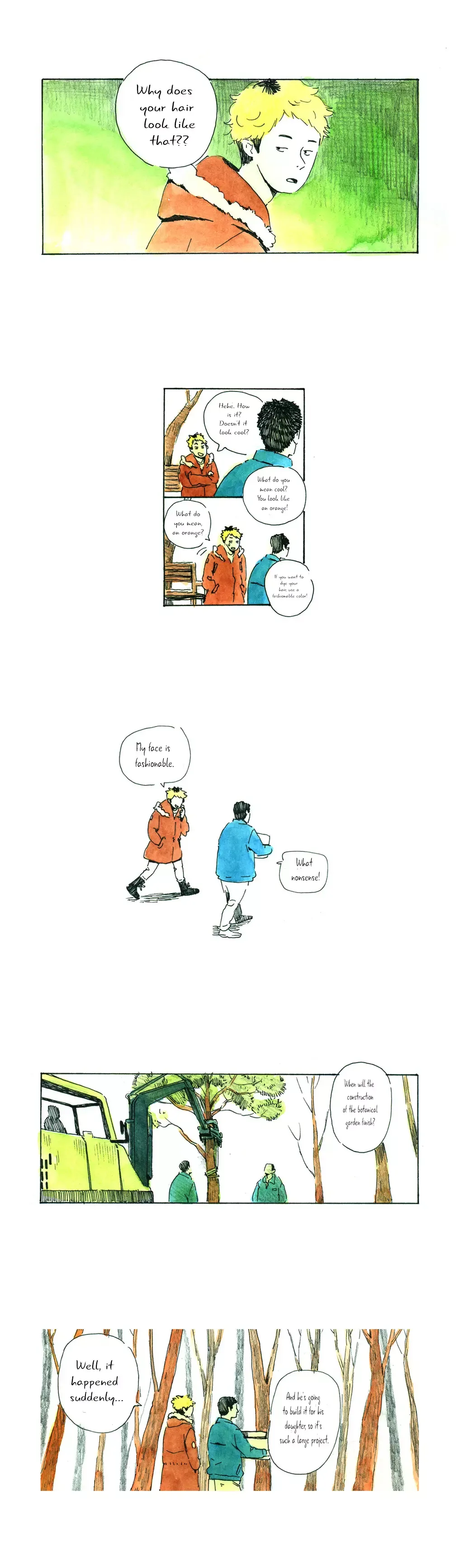 Neither A Long nor Short Walk Chapter 1 page 2