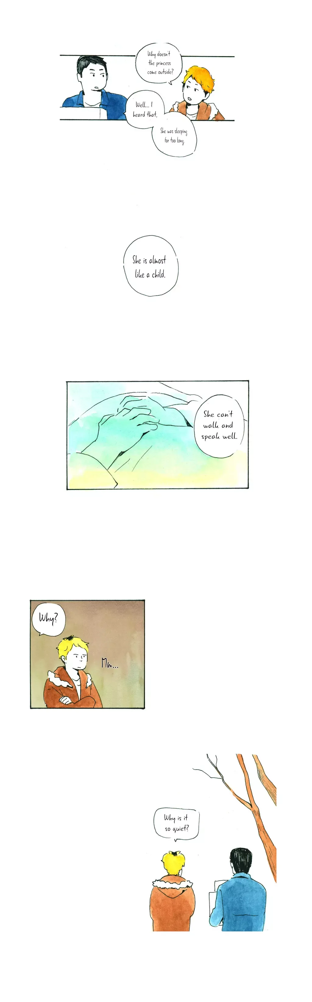 Neither A Long nor Short Walk Chapter 1 page 8