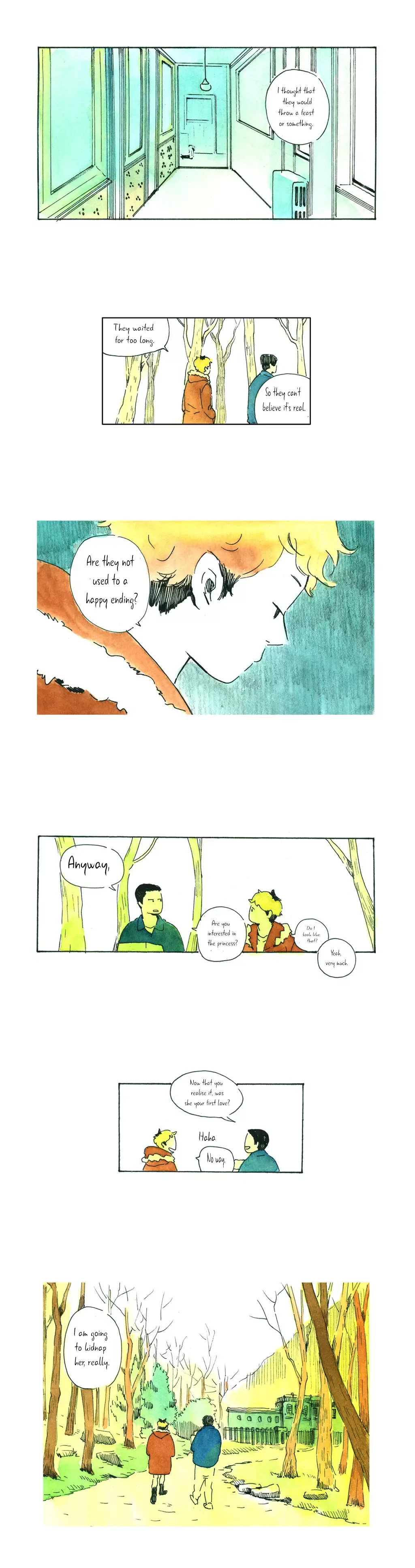 Neither A Long nor Short Walk Chapter 1 page 9