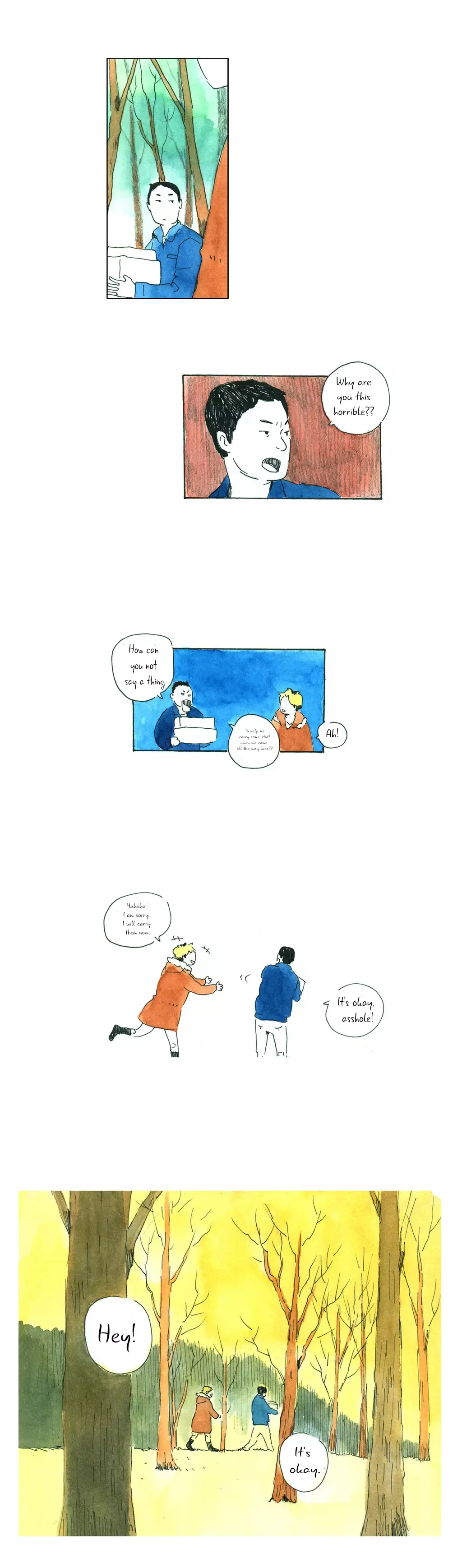 Neither A Long nor Short Walk Chapter 1 page 10