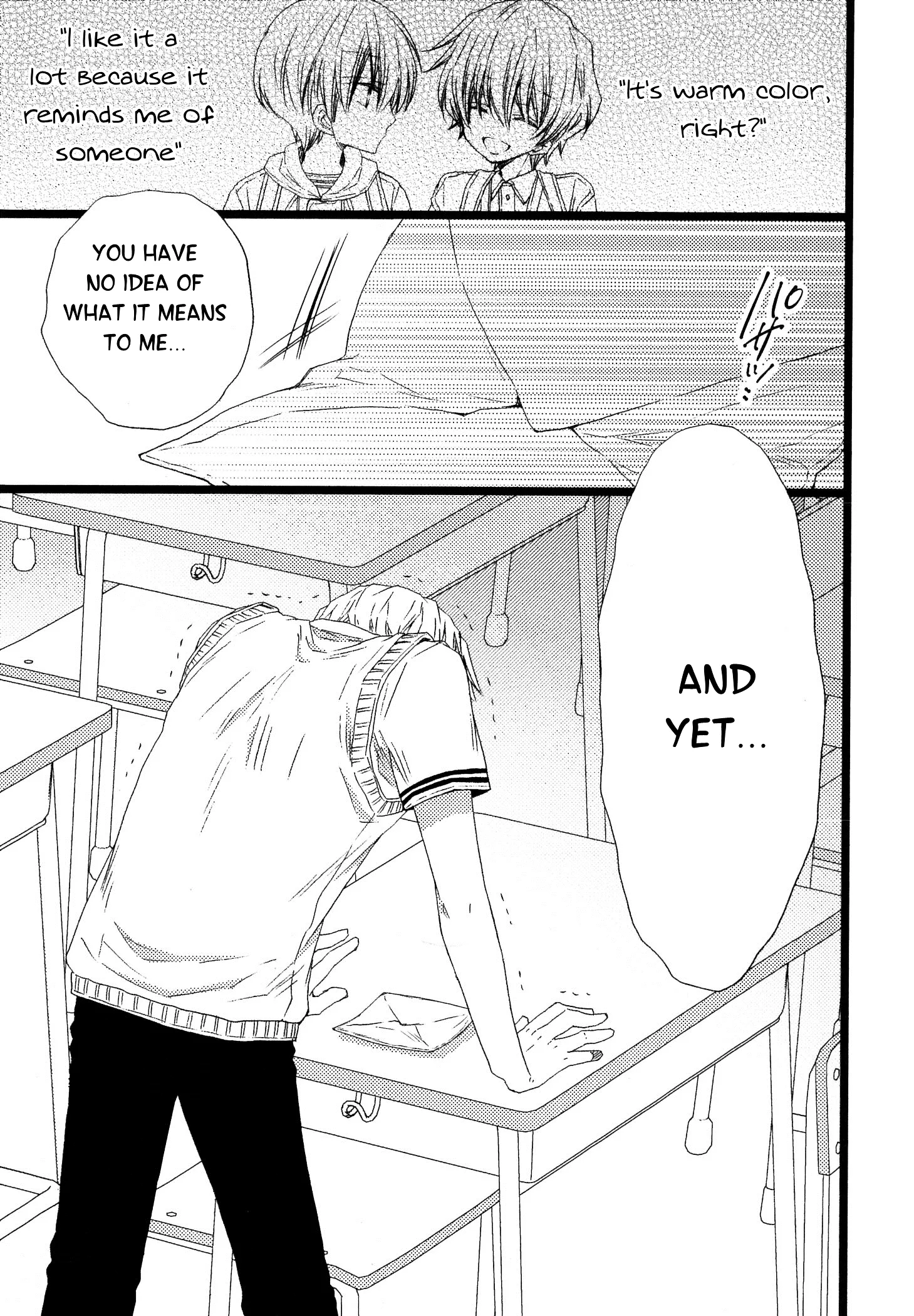 Ikujinashi no Kimi ni Sasageru Chapter 4.2 page 17