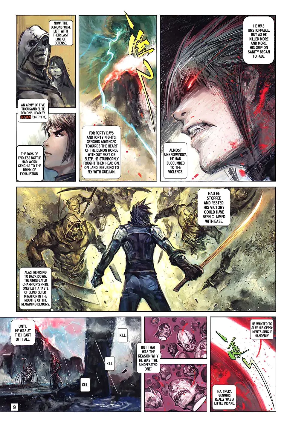 The Legend of Genghis Chapter 0 page 9