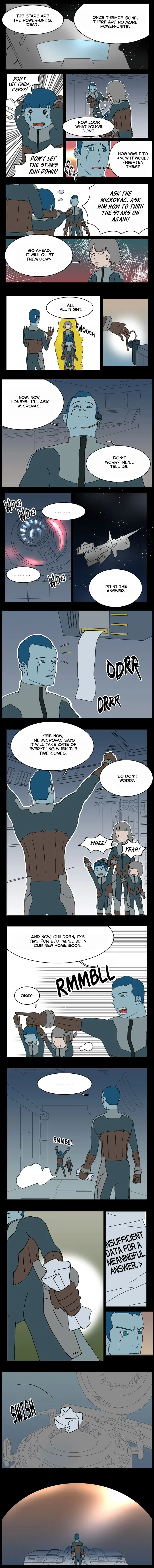 The Last Question Chapter 0 page 8