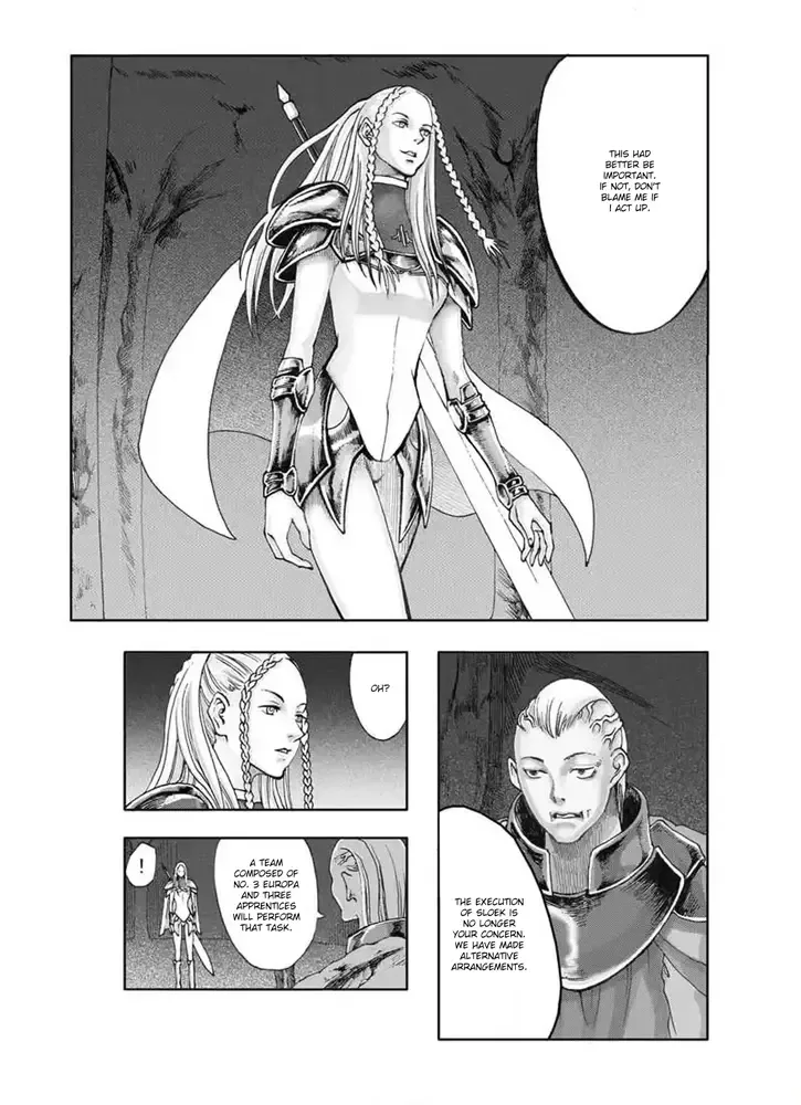 Claymore - The Warrior's Wedge (Doujinshi) Chapter 1 page 3