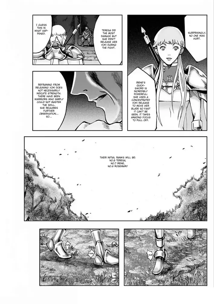 Claymore - The Warrior's Wedge (Doujinshi) Chapter 1 page 14