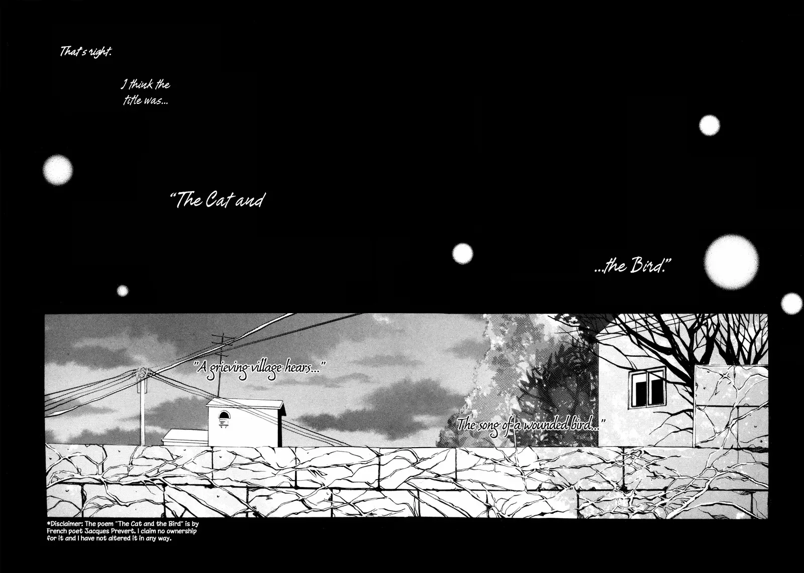 Cat and Bird Chapter 1 page 9