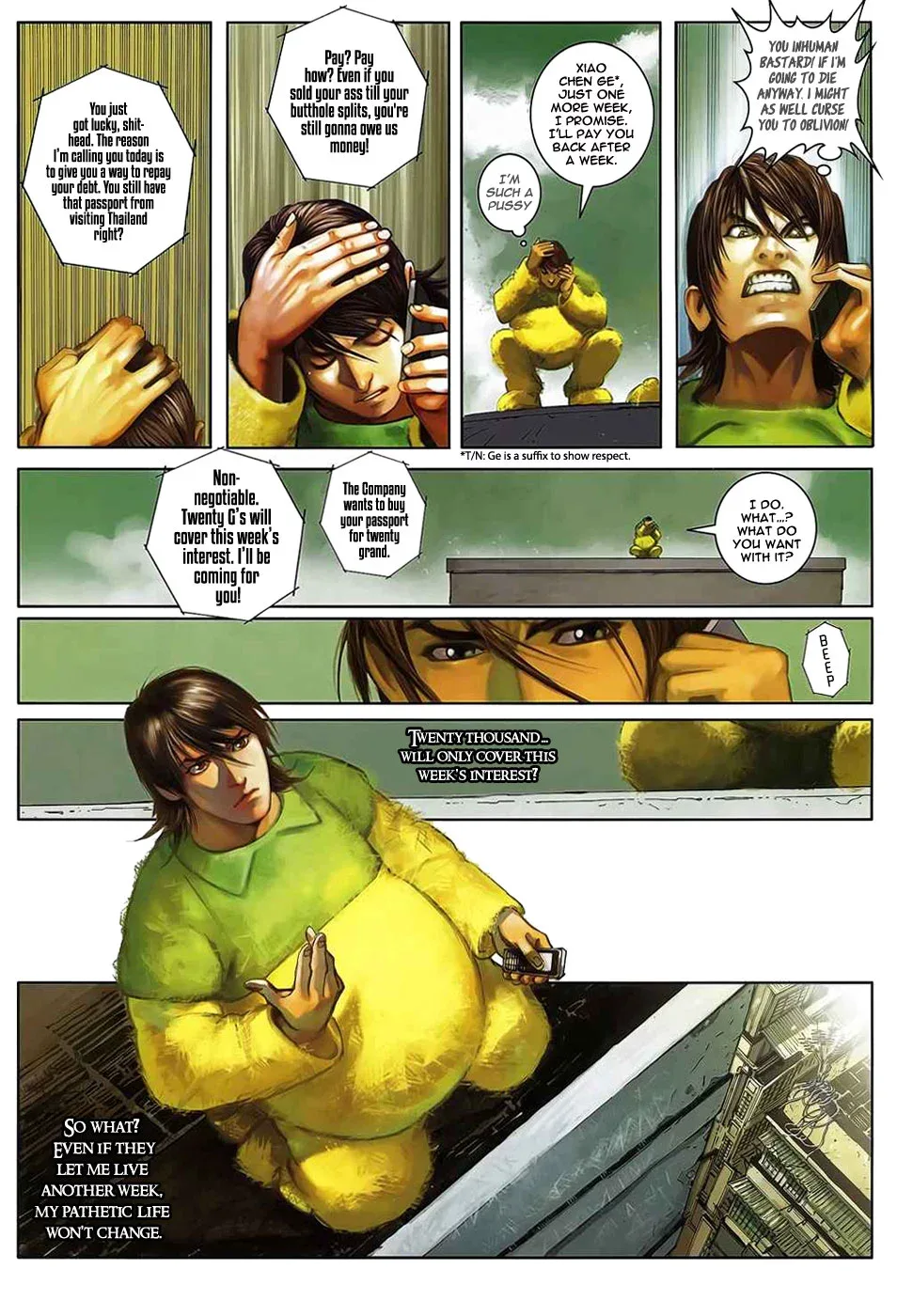 Killer - Unparalleled Freedom Chapter 0 page 7