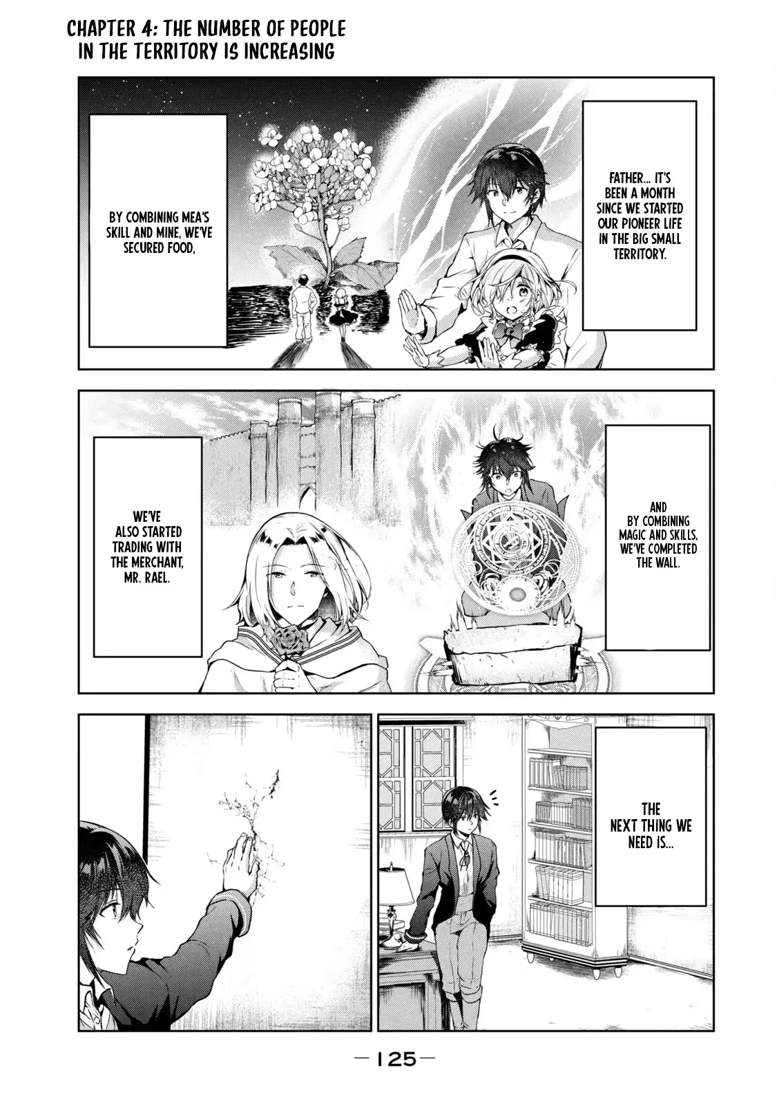 Reincarnated Noble's Omnipotent Domain Expansion ~Using the [Enlarge & Reduce] Skill Made It the Strongest Territory~ Chapter 4 page 1