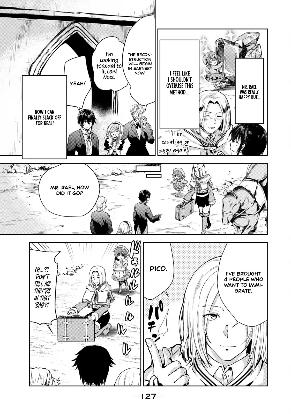 Reincarnated Noble's Omnipotent Domain Expansion ~Using the [Enlarge & Reduce] Skill Made It the Strongest Territory~ Chapter 4 page 3