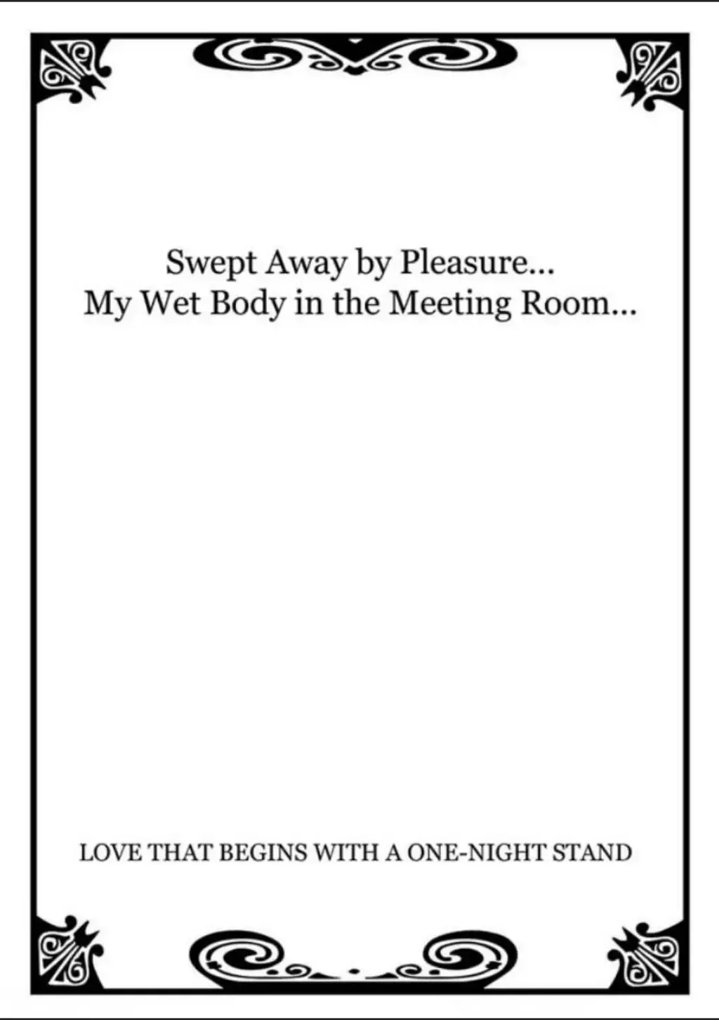 Love That Begins with a One-Night Stand Chapter 6 page 3