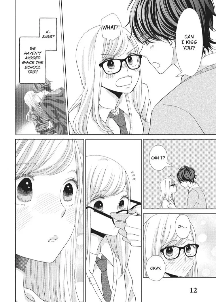 Ashita, Naisho no Kiss Shiyou Chapter 9 page 12