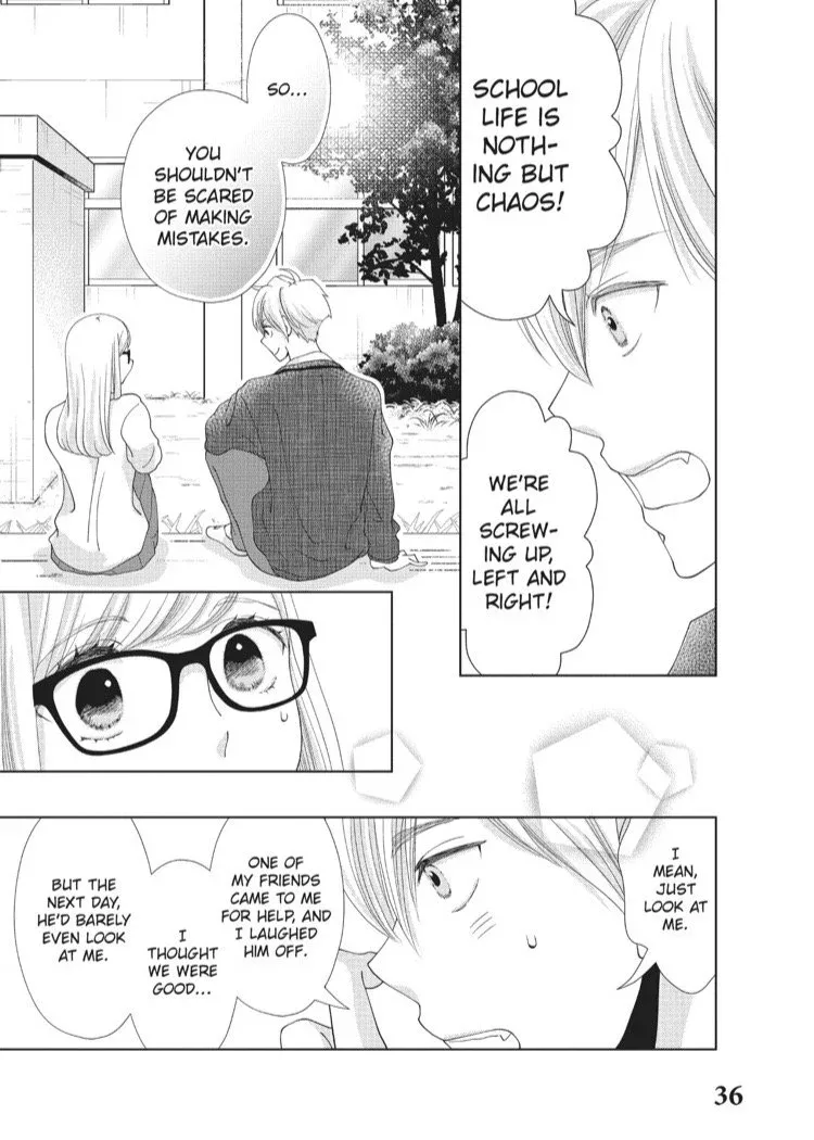 Ashita, Naisho no Kiss Shiyou Chapter 9 page 36