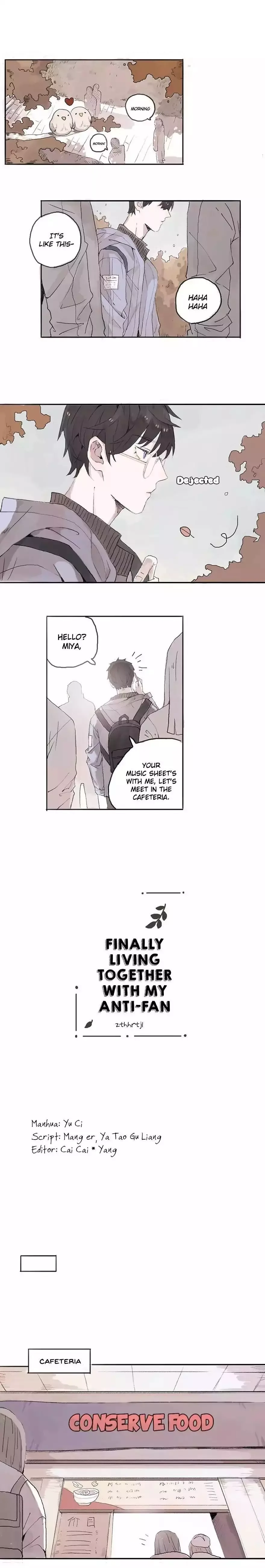 Finally Living Together with my Anti-Fan Chapter 11 page 1