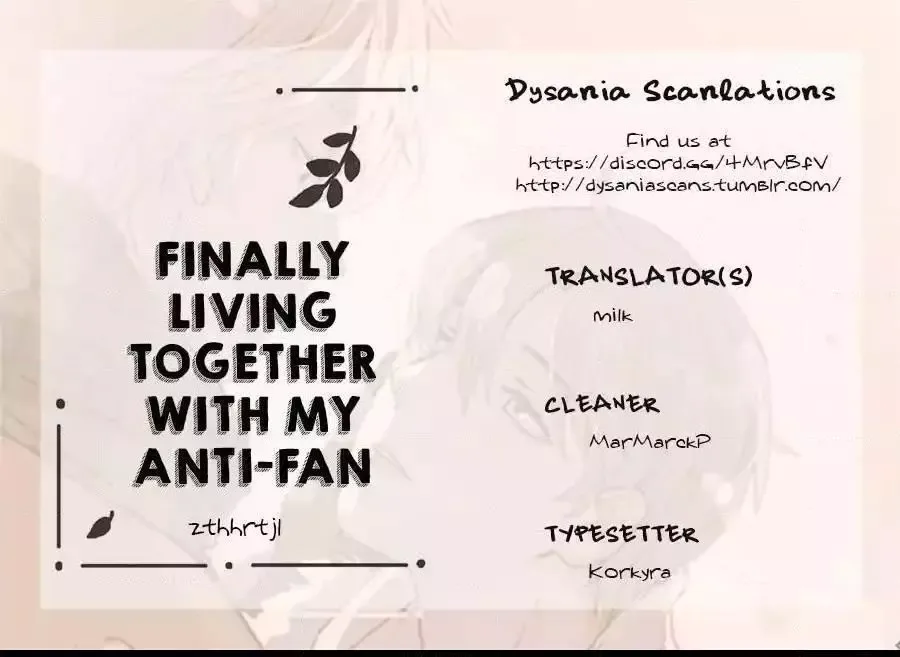 Finally Living Together with my Anti-Fan Chapter 11 page 9