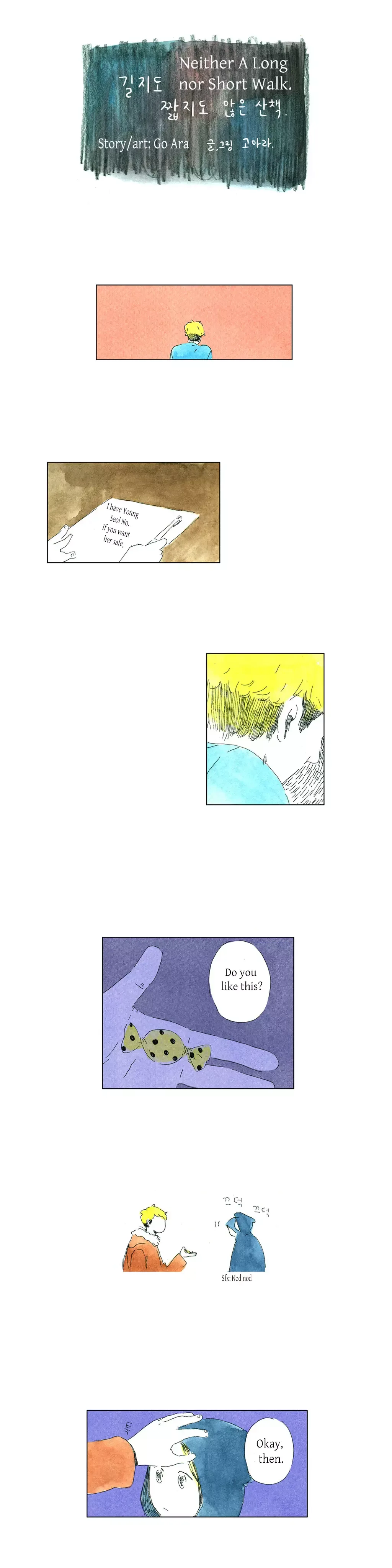 Neither A Long nor Short Walk Chapter 8 page 1
