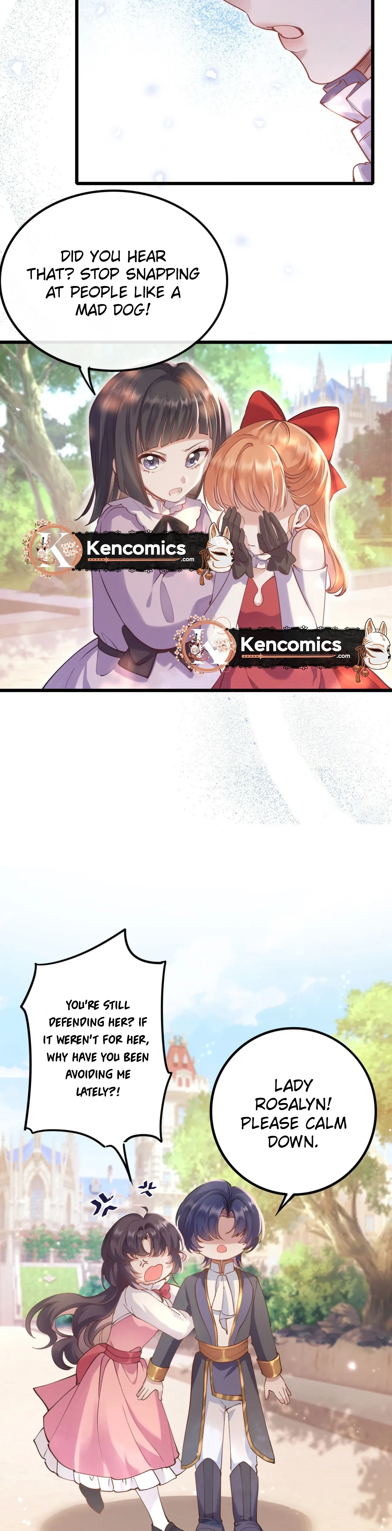 The Reincarnated Villainous Young Lady Will Steer Clear of Her Death Route Chapter 1 page 9