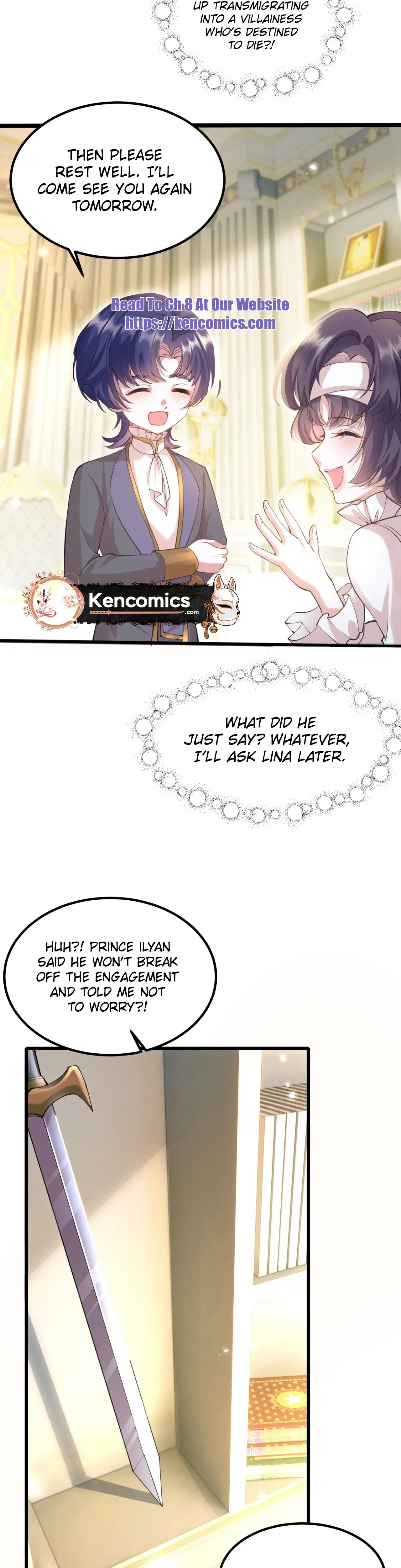 The Reincarnated Villainous Young Lady Will Steer Clear of Her Death Route Chapter 1 page 28