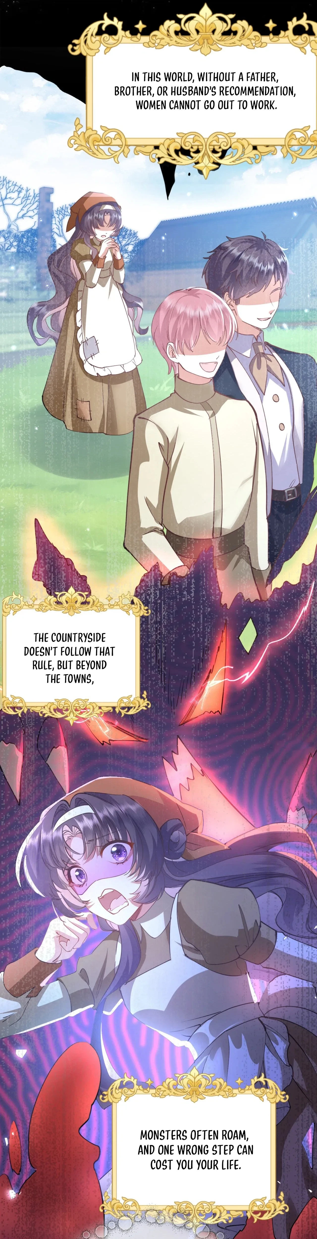 The Reincarnated Villainous Young Lady Will Steer Clear of Her Death Route Chapter 1 page 38