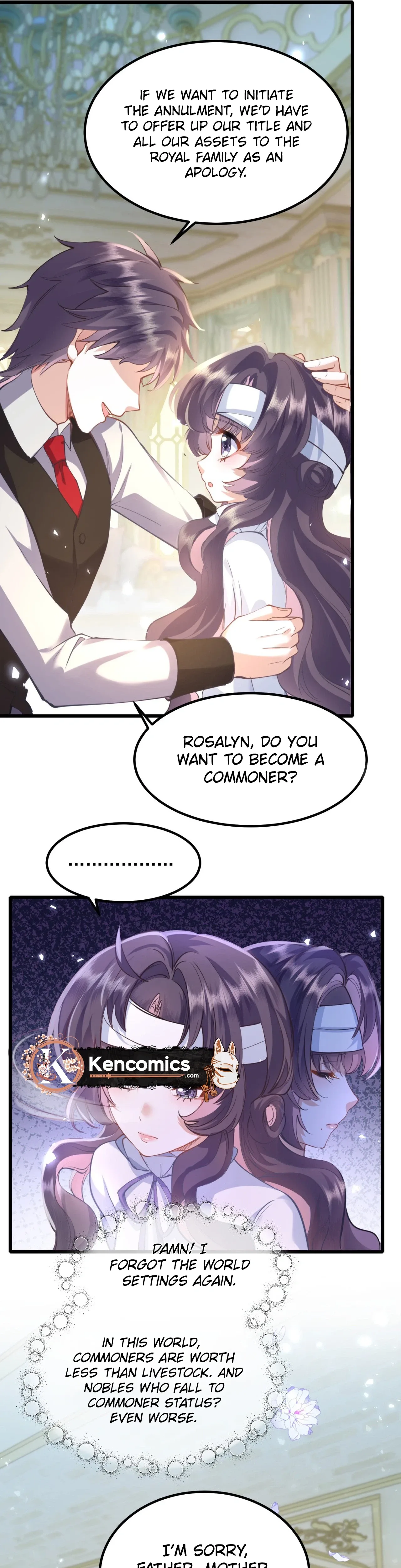 The Reincarnated Villainous Young Lady Will Steer Clear of Her Death Route Chapter 1 page 46