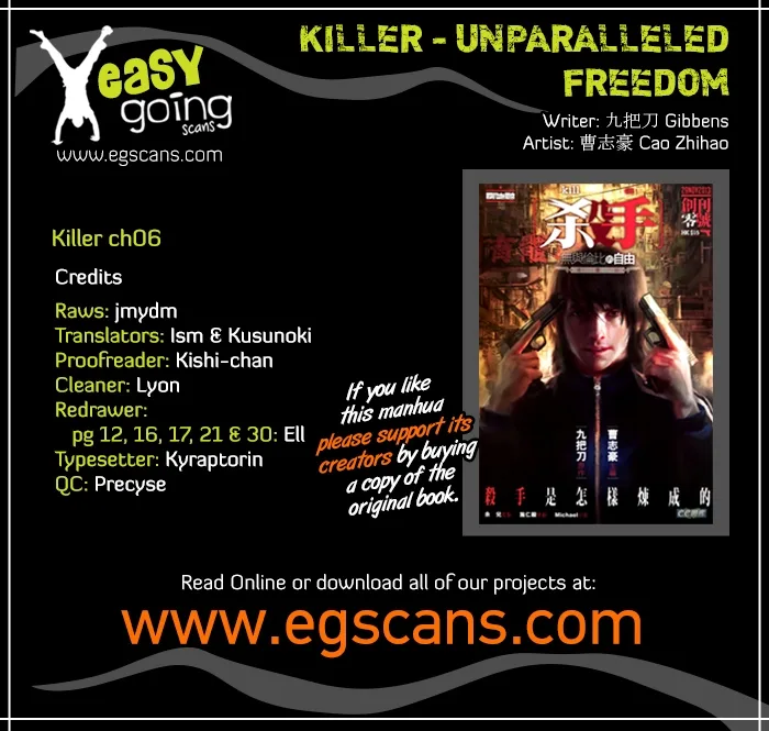Killer - Unparalleled Freedom Chapter 6 page 1