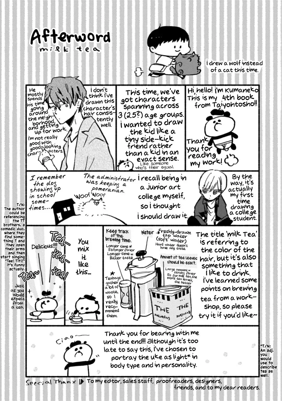 Milk Tea Chapter 5.5 page 13