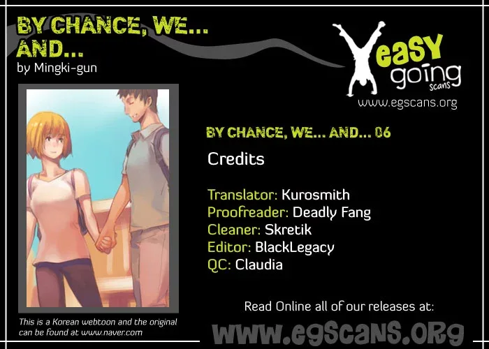 By Chance, We... and... (Best Challenge version) Chapter 6 page 1