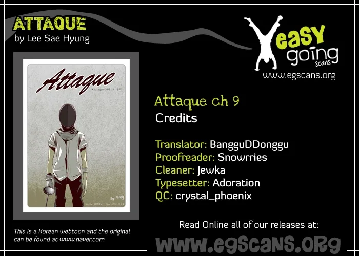 Attaque Chapter 9 page 1