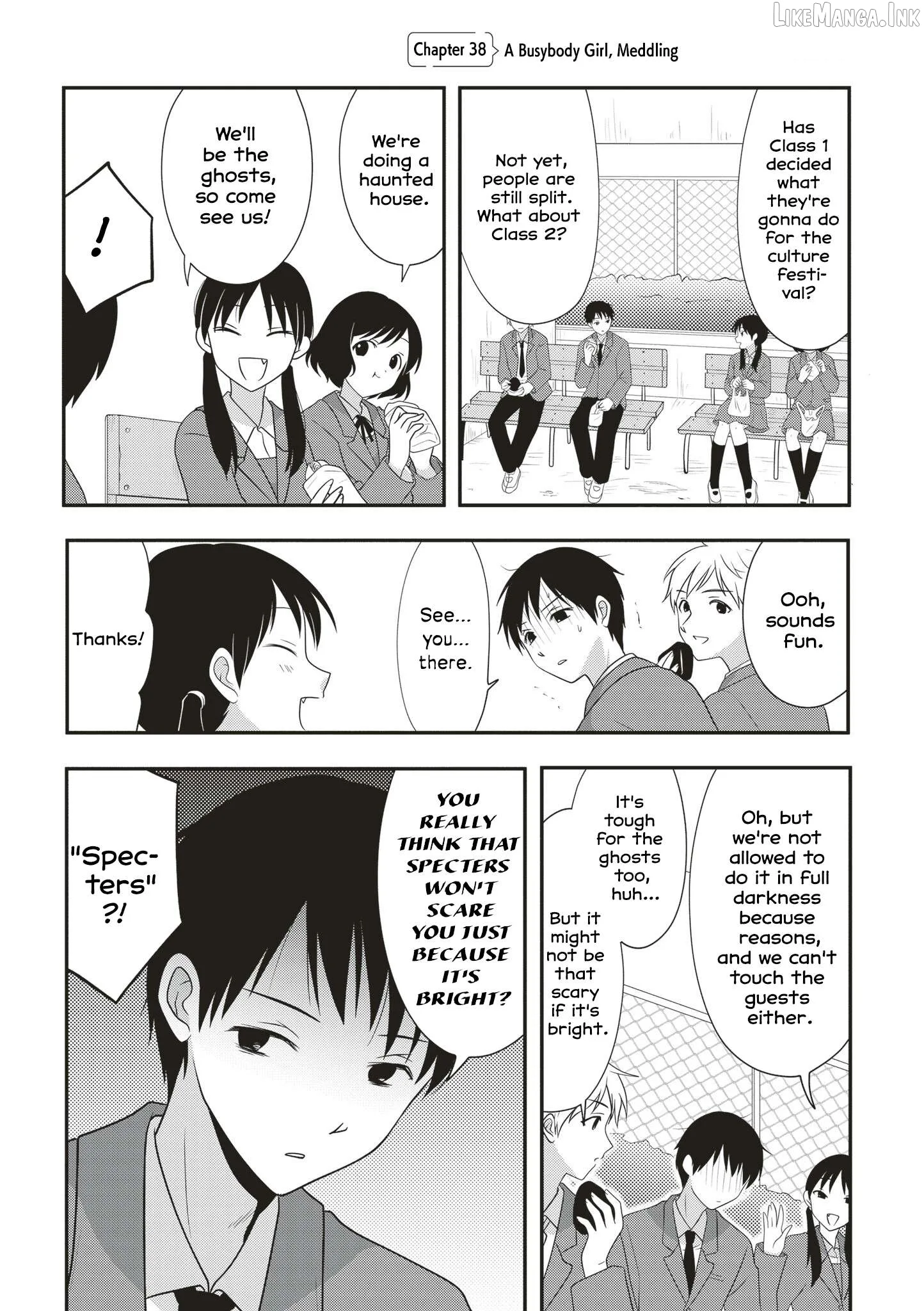 Osekkai Joshi, Koi o Suru Chapter 38 page 1