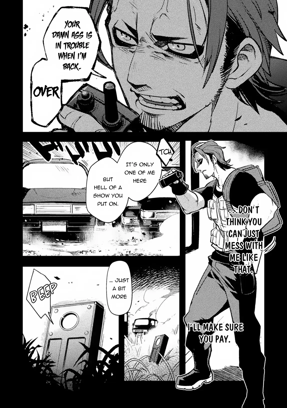 The Mercenary Bomber Explodes All Cheaters Chapter 1 page 7
