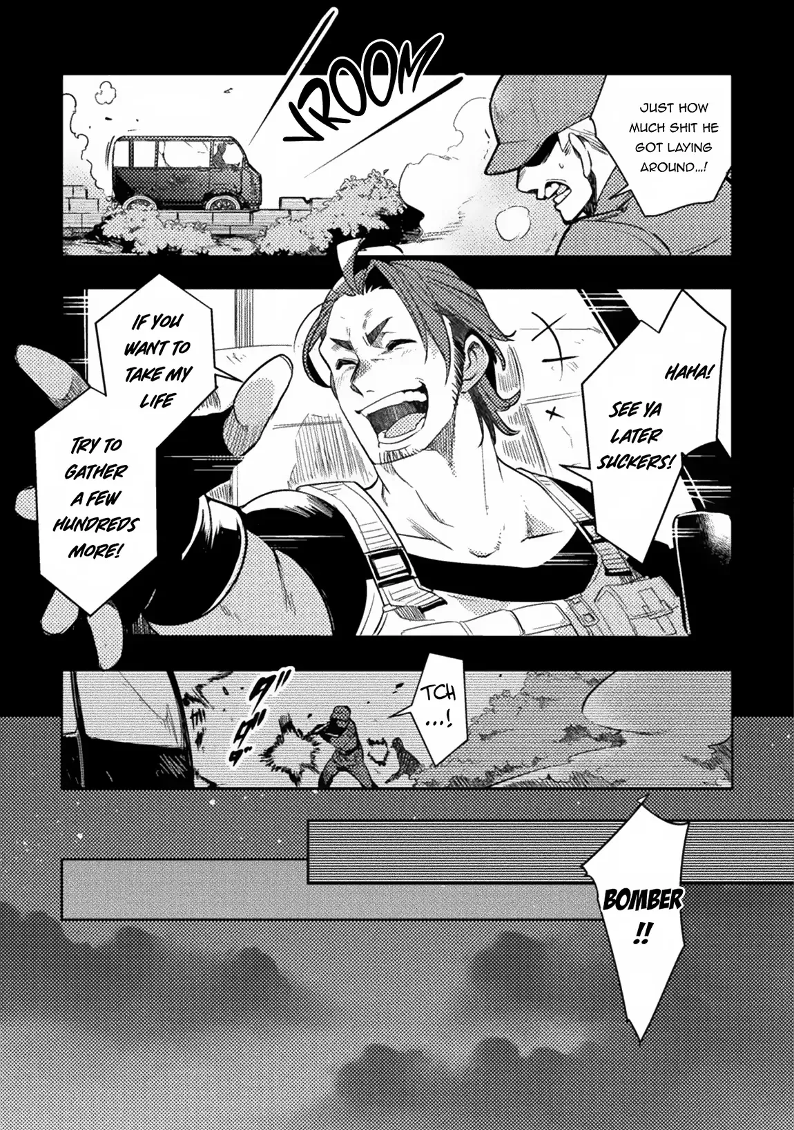 The Mercenary Bomber Explodes All Cheaters Chapter 1 page 14