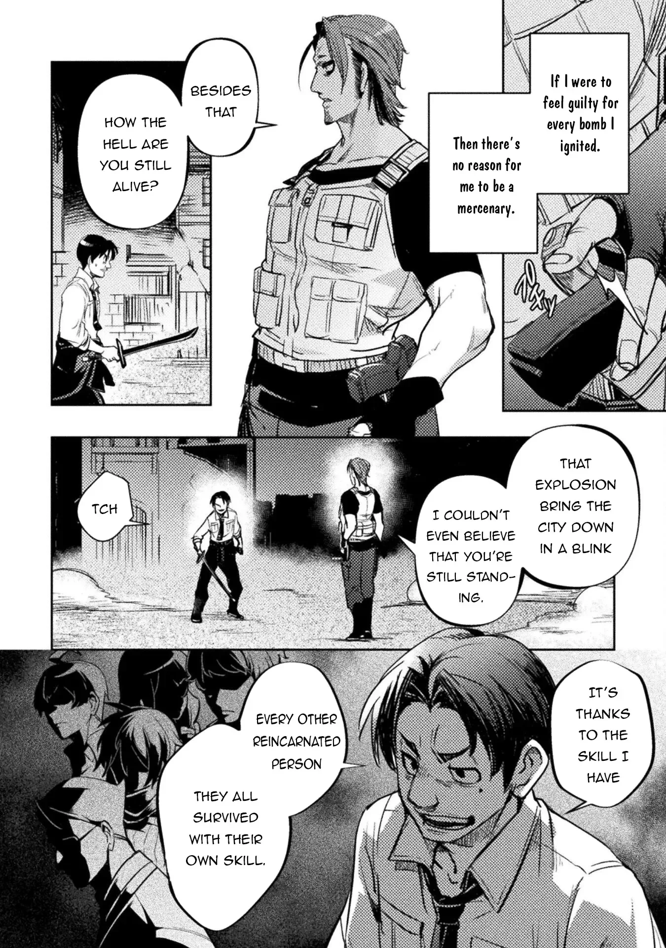 The Mercenary Bomber Explodes All Cheaters Chapter 3 page 8