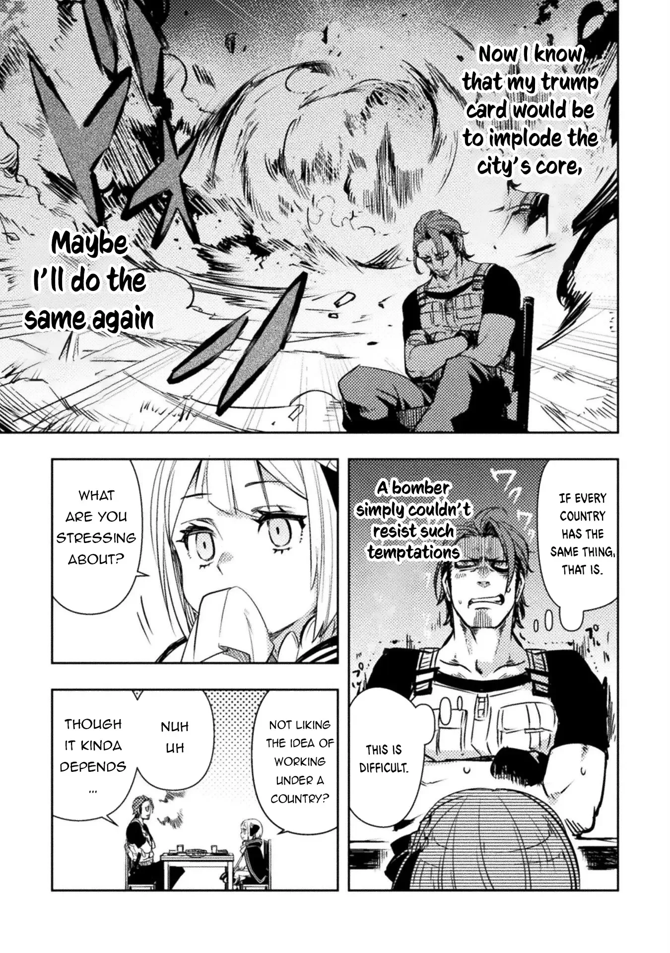 The Mercenary Bomber Explodes All Cheaters Chapter 2 page 24