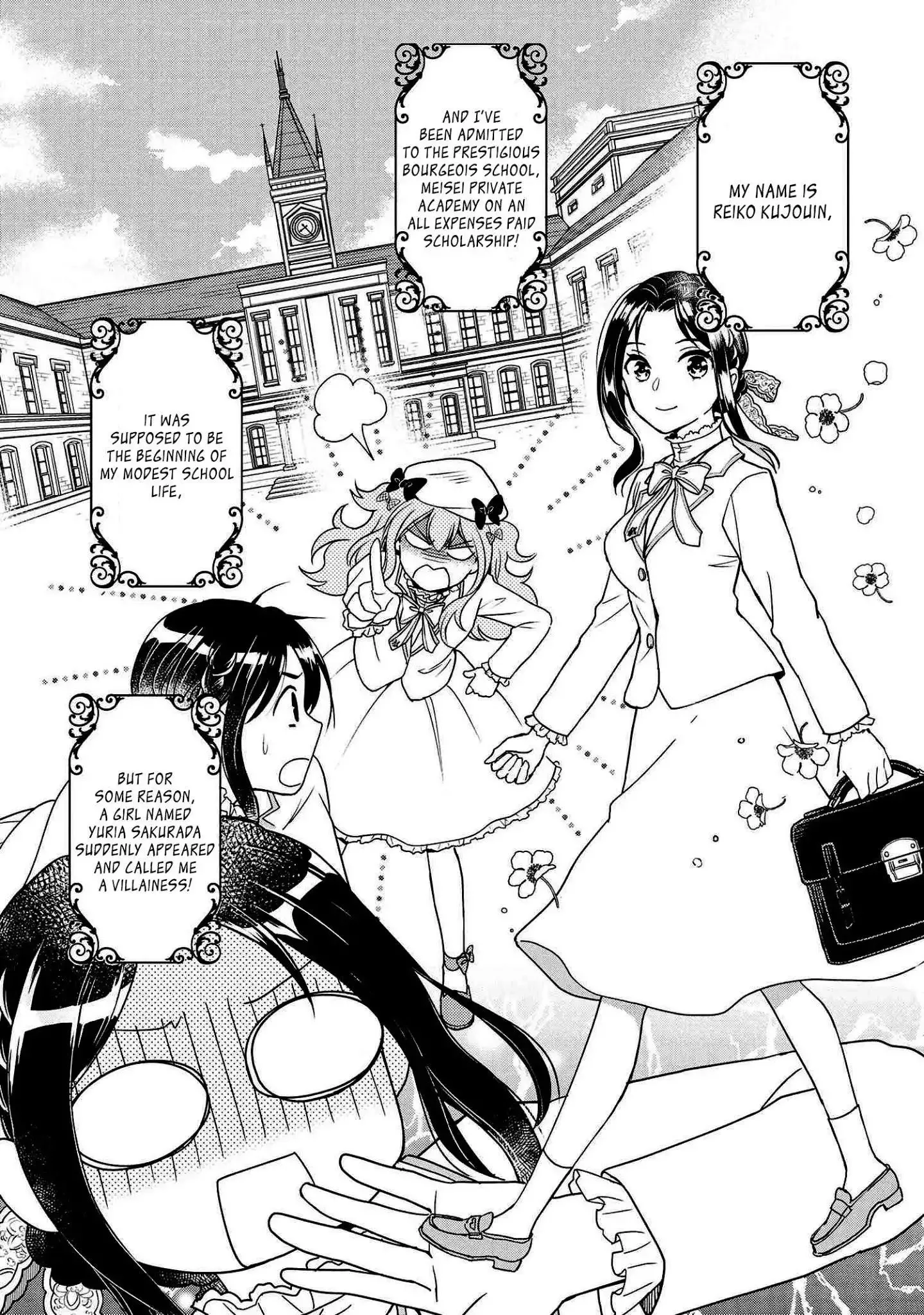 Reiko's Style: Despite Being Mistaken for a Rich Villainess, She's Actually Just Penniless Chapter 2 page 3