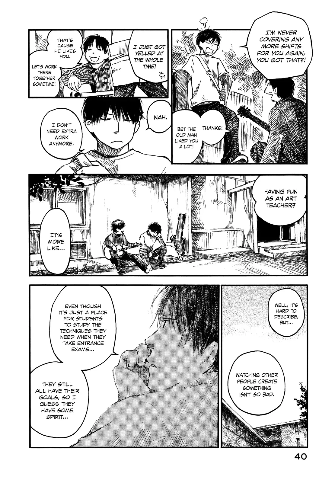 Natsu no Zenjitsu Chapter 14 page 8