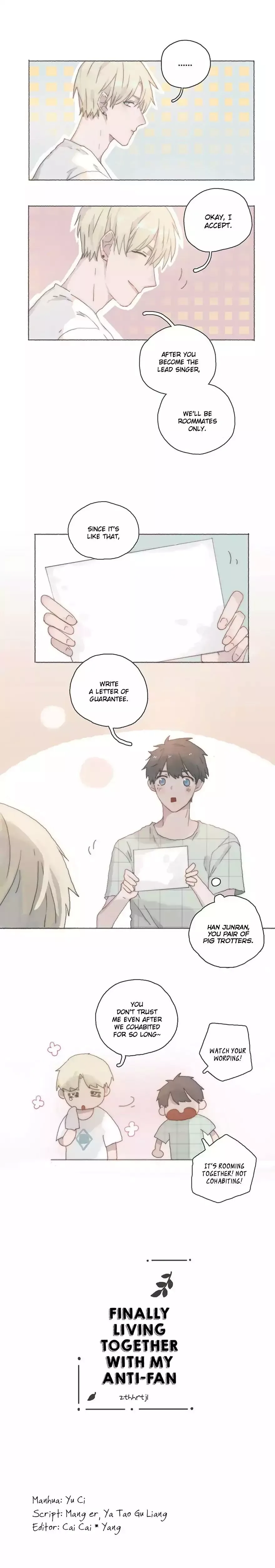 Finally Living Together with my Anti-Fan Chapter 36 page 1