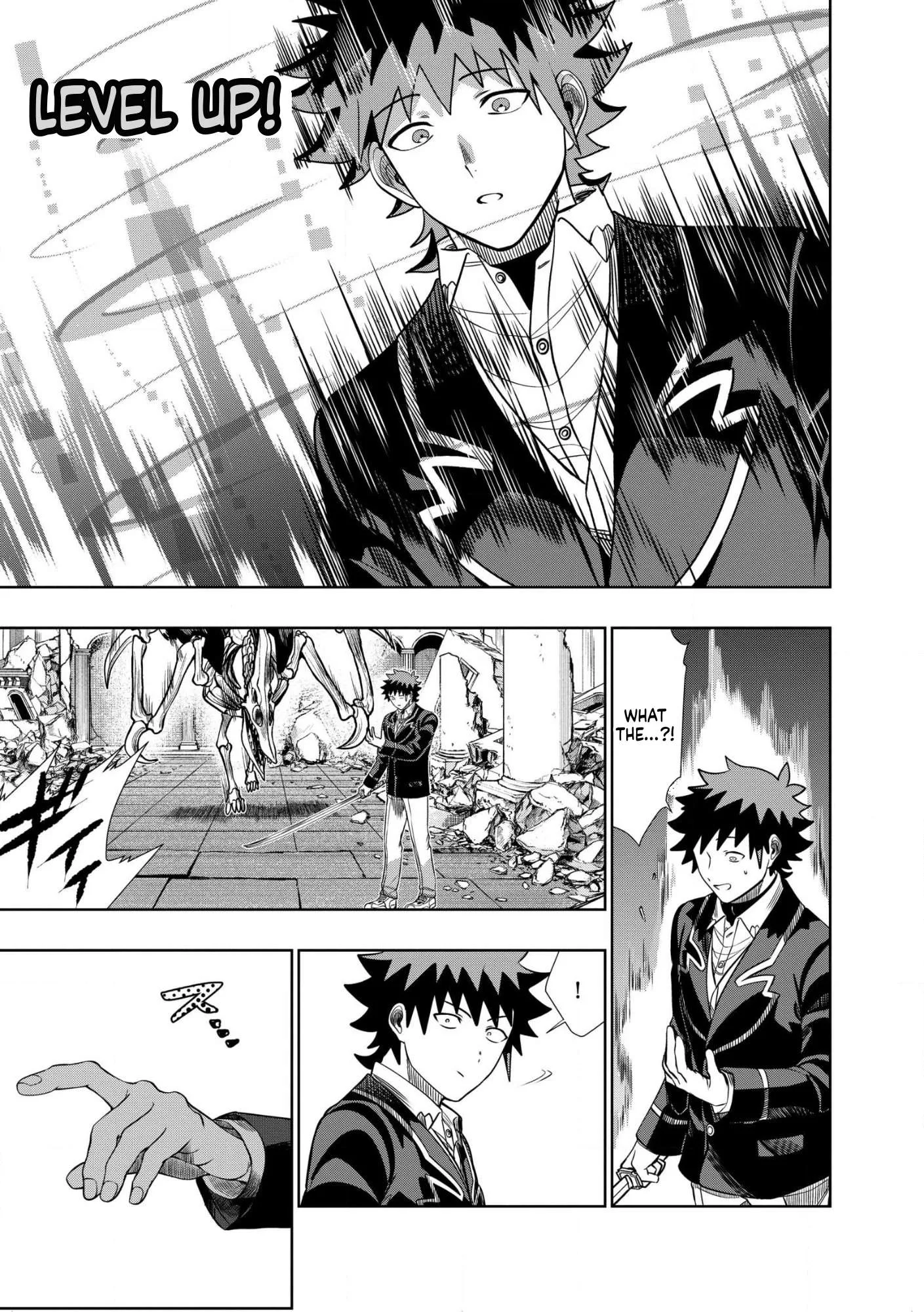 I was Transmigrated as the Bottom-Tier of the Dungeon Academy, but I have a Strategy Guide for Some Reason Chapter 36 page 2